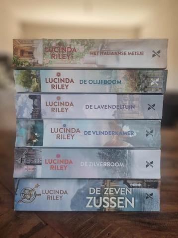 6x Lucinda Riley. Schrijfster van de 7 zussen beschikbaar voor biedingen