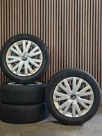 Nette 16" Orig Volkswagen Golf Caddy velgen+Banden 5x112 eos, Gebruikt, 16 inch, Banden en Velgen, Personenwagen