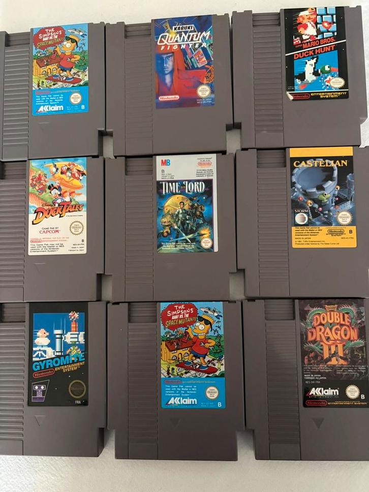 Nes games lot, Spelcomputers en Games, Games | Nintendo NES, Gebruikt, Avontuur en Actie, 1 speler, Vanaf 3 jaar, Ophalen of Verzenden