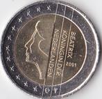 2 euro 2001 Nederland - vrijwel UNC., Ophalen of Verzenden, Overige landen, 2 euro, Losse munt
