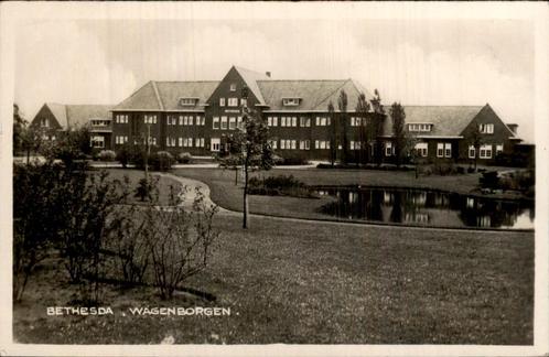 Bethesda Wagenborgen gebouw, Verzamelen, Ansichtkaarten | Nederland, Gelopen, Groningen, Voor 1920, Ophalen of Verzenden