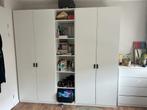 IKEA PAX/FORSAND kast – wit – 25060236 cm – met planken, r, Ophalen, 200 cm of meer, Zo goed als nieuw, 200 cm of meer