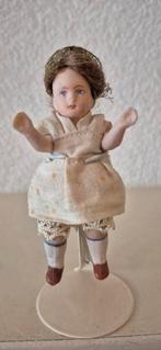 Antiek Porseleinen Poppenhuis Popje - 10cm, Ophalen of Verzenden, Gebruikt, Pop