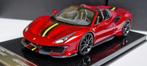 Ferrari 488 Pista Spider / Dino / 1:18 no BBR, MR, Hobby en Vrije tijd, Modelauto's | 1:18, Ophalen of Verzenden, Zo goed als nieuw