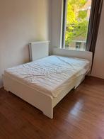 IKEA “ASKVOLL” bed 140x200 + mattress, Ophalen, Tweepersoons, 140 cm, Zo goed als nieuw