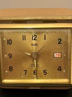 Reiswekker Plato 2 Jewels Auto-Date, Antiek en Kunst, Ophalen of Verzenden