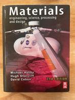 Materials: Engineering, Science, Processing and Design 2nd, Ashby Shercliff Cebon, Ophalen of Verzenden, Beta, WO
