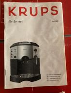 Krups koffie machine., Ophalen, Gebruikt, Koffiemachine, Gemalen koffie