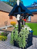 Wensput waterput bloembak, Ophalen, Nieuw, Hout