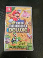 New Super Mario Bros. U Deluxe, Avontuur en Actie, Ophalen of Verzenden, Zo goed als nieuw, 3 spelers of meer