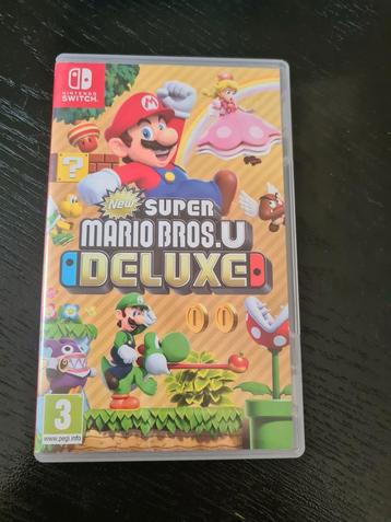 New Super Mario Bros. U Deluxe beschikbaar voor biedingen