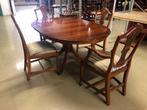 Prachtige Engelse, Regency Eethoek, Ophalen, Gebruikt, Engels / Regency, 6 tot 8 stoelen