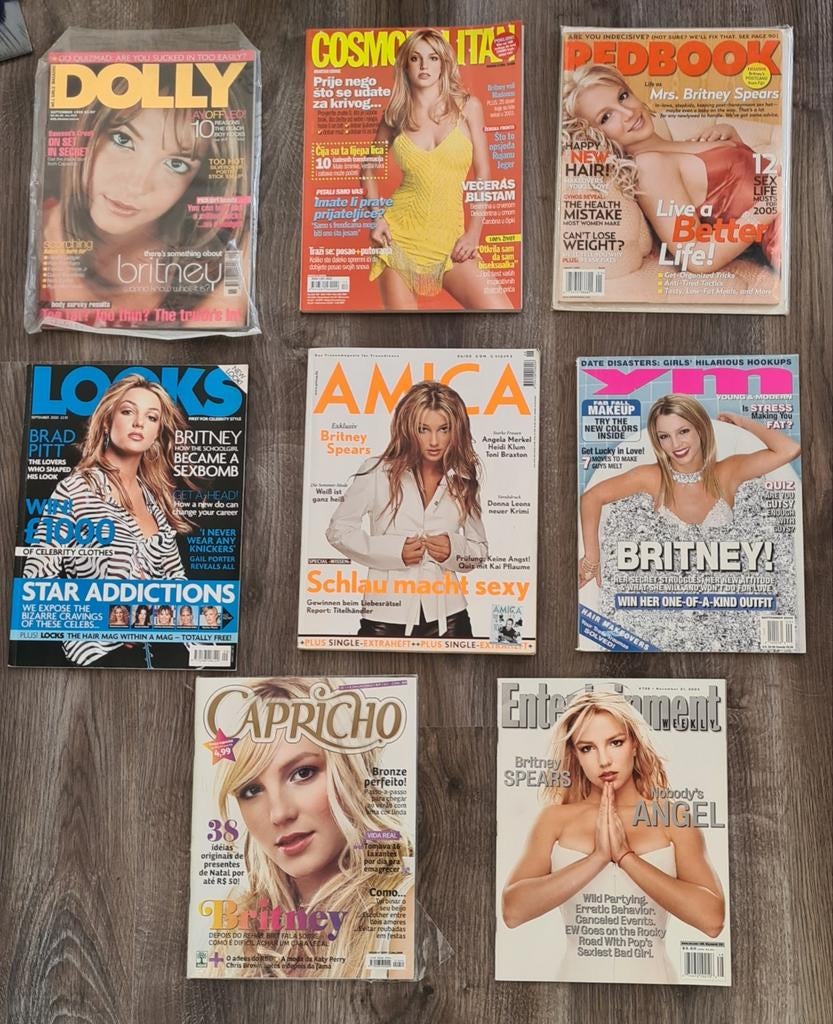 Britney Spears Tijdschriften Collectie, Boeken, Ophalen of Verzenden, Gelezen, Gossip of Showbizz