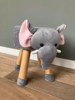 Krukje olifant voor baby/kinderkamer, Huis en Inrichting, Krukjes, Ophalen, Zo goed als nieuw, Hout
