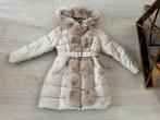 Dames winterjas met nepbont gewatteerd xxl 44/46, Beige, Maat 46/48 (XL) of groter, Nieuw, Ophalen of Verzenden