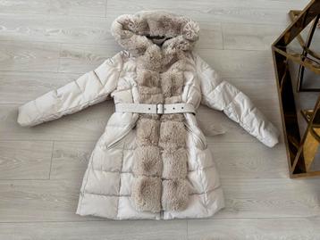 Dames winterjas met nepbont gewatteerd xxl 44/46 beschikbaar voor biedingen