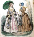 Magasin des Demoiselles 1845 Tome Premier Mode 11 kleurenill, Ophalen of Verzenden