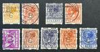 1925 - 1928 Nederland ROLTANDING en PERFINS gestempeld, Verzenden, T/m 1940, Gestempeld