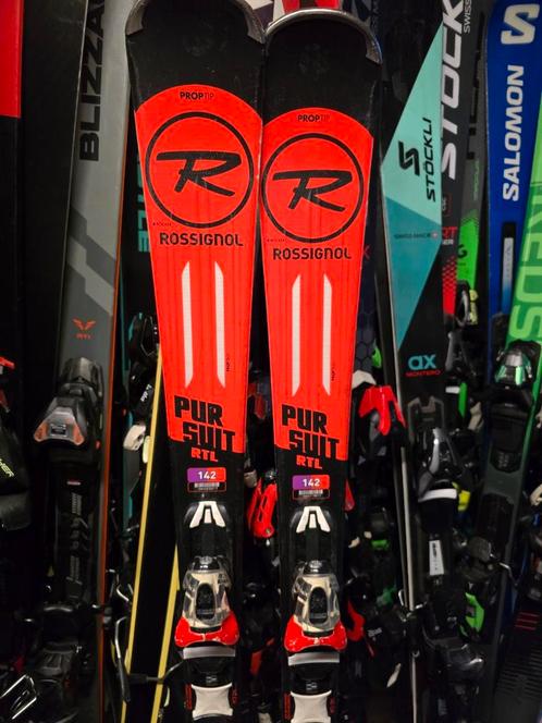 142cm ROSSIGNOL PURSUIT RTL CARVE SKIS, Sport en Fitness, Skiën en Langlaufen, Zo goed als nieuw, Ski's, Carve, 160 tot 180 cm