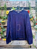 Super mooie vintage trui met draken en sterren, Ophalen of Verzenden, Zo goed als nieuw, Maat 42/44 (L)