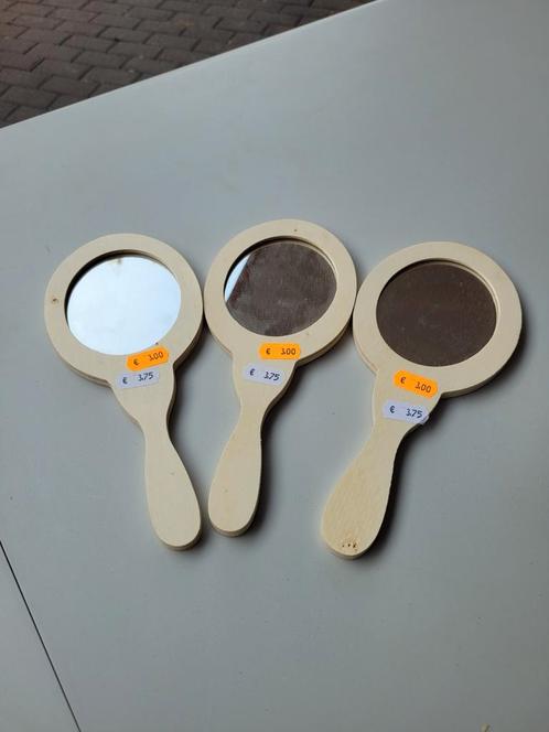 Partij handspiegels ***10 stuks***, Hobby en Vrije tijd, Knutselen, Nieuw, Materiaal, Ophalen of Verzenden