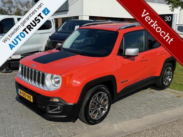 Jeep Renegade 1.6 MultiJet Limited CAMERA,NAVI,LMV,Privacy g, Auto's, Jeep, Bedrijf, Renegade, ABS, Achteruitrijcamera, Airbags