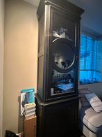 Zwarte vitrinekast met dichte deur - opknapper, Ophalen