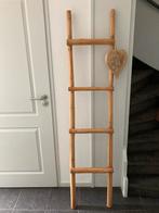 Houten decoratie ladder, Ophalen, Zo goed als nieuw