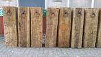 Landelijke meerpalen oude houten balken zuilen met ring, Huis en Inrichting, Nieuw, Ophalen