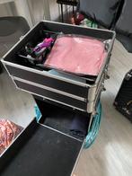 Te koop kapperstrolly met inhoud, Sieraden, Tassen en Uiterlijk, Uiterlijk | Haarverzorging, Ophalen of Verzenden, Zo goed als nieuw
