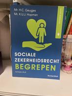 H.C. Geugjes - Socialezekerheidsrecht begrepen, Verzenden, Sociale wetenschap, Zo goed als nieuw, H.C. Geugjes; K.U.J. Hopman