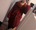 Bordeauxrode Faux Fur Teddy Jas Maat L Heerlijk Warm & Zacht, Ophalen of Verzenden, Zo goed als nieuw, Maat 42/44 (L), Rood