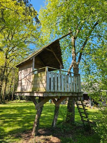 Boomhut 100.00 zeld demonteren  beschikbaar voor biedingen