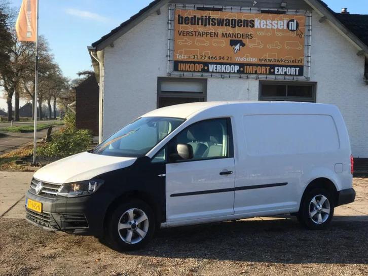 Volkswagen Caddy 2.0 TDI L2H1 75 kW Euro 6 Maxi L2, Auto's, Bestelauto's, Bedrijf, Te koop, ABS, Airconditioning, Bluetooth, Centrale vergrendeling