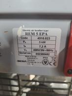 5kw 380 volt kachel bouwkachel., Ophalen, 30 tot 80 cm, Gebruikt, Kachel