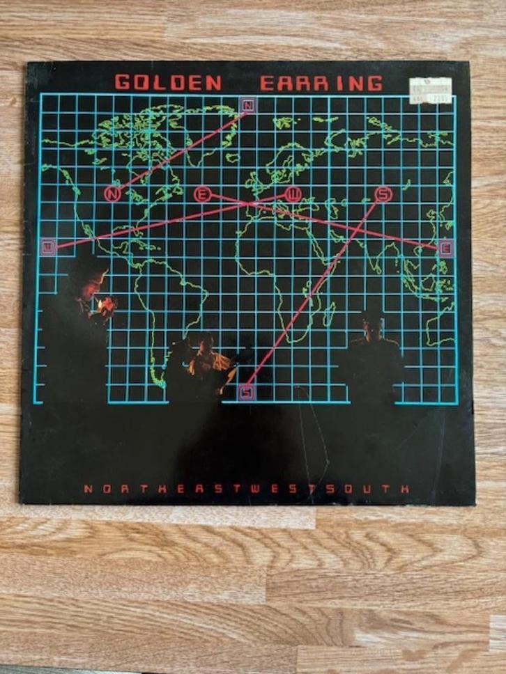 elpee Golden Earring / N.E.W.S. / met orig. binnenhoes /1984, Cd's en Dvd's, Vinyl | Rock, Gebruikt, Poprock, 12 inch, Ophalen of Verzenden