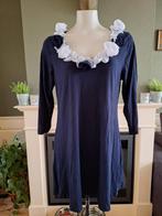 Yoek mooie blauwe bloemen tuniek top M 44 Gratis Verzenden, Yoek, Maat 42/44 (L), Zo goed als nieuw, Verzenden