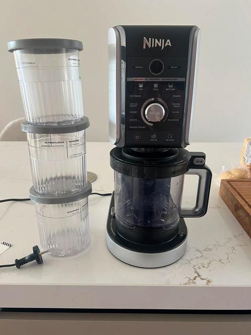 Ninja CREAMi Deluxe 10-in-1 Ice Cream and Frozen Drink Maker, Witgoed en Apparatuur, Keukenmixers, Zo goed als nieuw, Ophalen