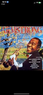 Louis Armstrong , What A Wonderful World.    3+1, Jazz, Ophalen of Verzenden, Zo goed als nieuw, 1980 tot heden