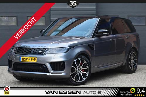 Land Rover Range Rover Sport P400e HSE Silver Pano Luchtveri, Auto's, Land Rover, Bedrijf, Te koop, 360° camera, 4x4, ABS, Achteruitrijcamera