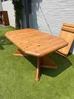 Vintage Deens design Holger eetkamertafel midcentury uitschu, Ophalen, 200 cm of meer, 50 tot 100 cm, Zo goed als nieuw