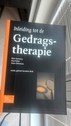 D. Hermans - Inleiding tot de gedragstherapie, Ophalen of Verzenden, Zo goed als nieuw, D. Hermans; P. Eelen; H. Orlemans