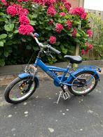 Popal blauwe kinderfiets 16 inch, Fietsen en Brommers, Fietsen | Kinderfietsjes, Ophalen, Gebruikt, 16 tot 20 inch, Popal