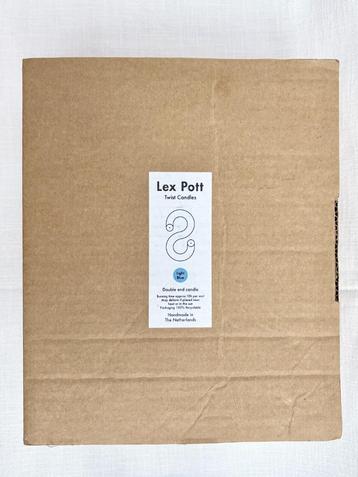 Lex Pott - Twist Candles - Light Blue beschikbaar voor biedingen