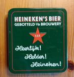 Blikje Heineken Bier Bierviltjes Gulden, Ophalen of Verzenden, Zo goed als nieuw, Overige, Overige merken