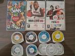 psp games 11 stuks en film, Ophalen of Verzenden, Zo goed als nieuw, Sport, 3 spelers of meer