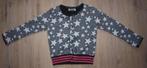 DJ Dutch Jeans Zwart met Wit Vestje met Sterren (92), Kinderen en Baby's, Kinderkleding | Maat 92, DJ Dutch Jeans, Gebruikt, Meisje