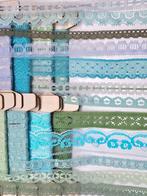 Prachtig pakket kantjes diverse soorten 12x 5 meter, Hobby en Vrije tijd, Naaien en Fournituren, Ophalen of Verzenden, Nieuw, Kant