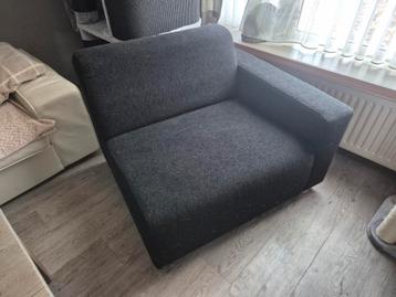 Antraciet fauteuil (hoek) gratis beschikbaar voor biedingen