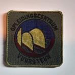 Borstembleem opleidingscentrum vuursteun, Verzamelen, Militaria | Algemeen, Ophalen of Verzenden, Landmacht, Nederland, Embleem of Badge